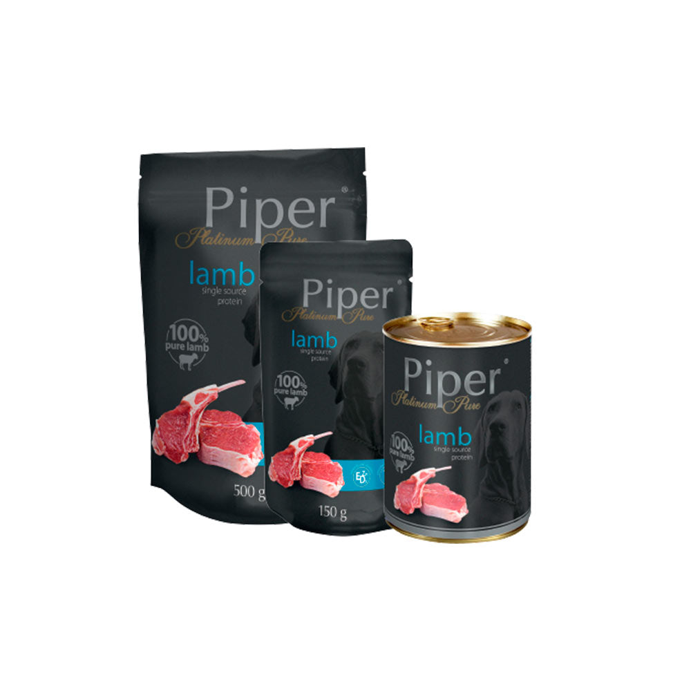 Piper Platinum Dog Food Comercial Mida