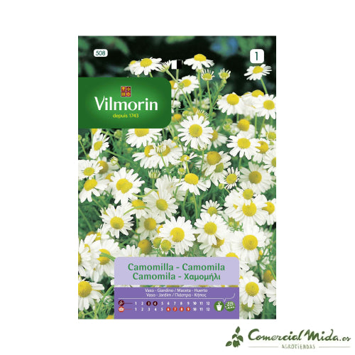 vilmorin flower seeds VILMORIN Aromatic Chamomile Seeds 0.6gr