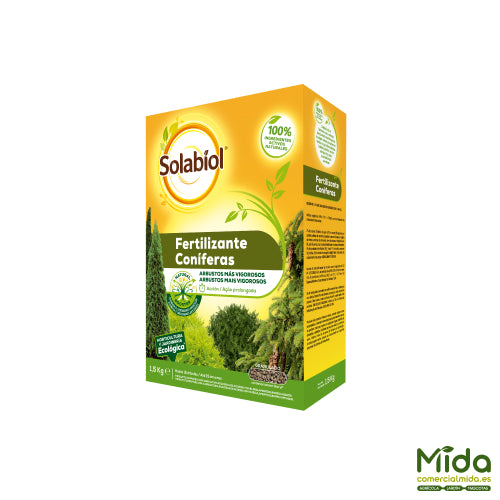 CAJA SOLABIOL FERTILIZANTE CONIFERAS 1,5kg