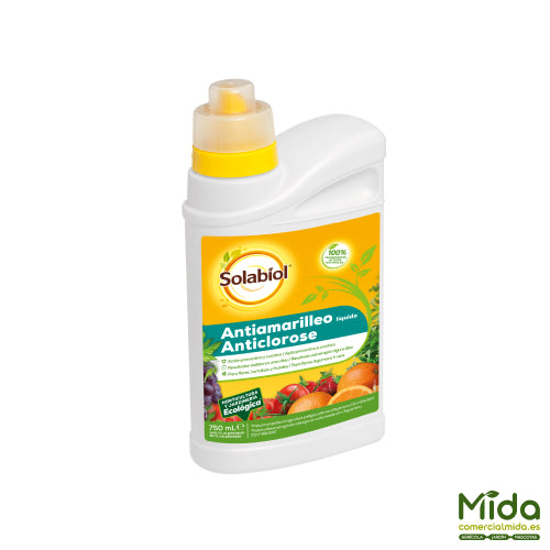 Abono antiamarilleo liquido SOLABIOL bote 750ml