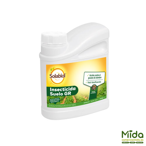 Insecticida Granulado SOLABIOL para Suelo JED bote 600gr para Agricultura Ecológica