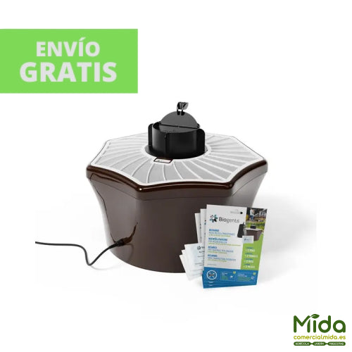 Vista exterior de BIOGENTS BG Mosquitaire Trampa Electrica para Mosquitos en Exteriores