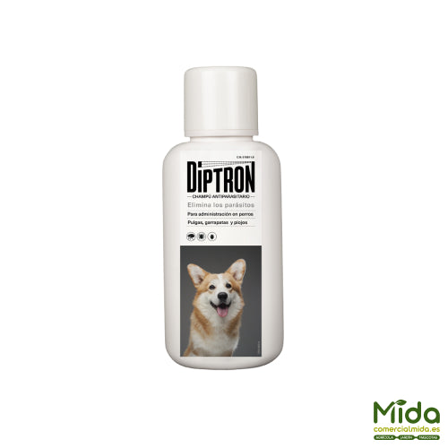 Champu Antiparasitario DIPTRON para Perros 500ml