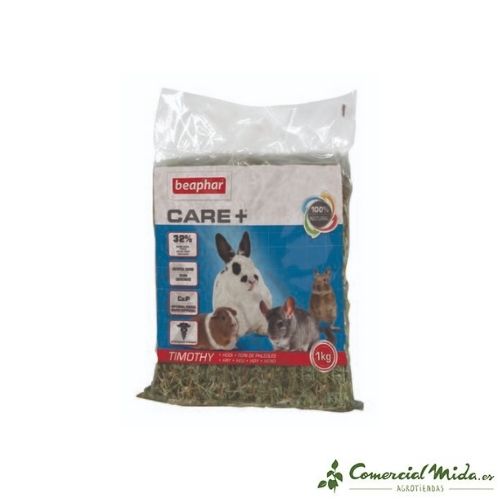 Heno para roedores Care + Timothy 1 Kg de Beaphar