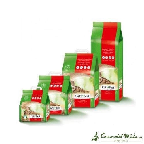 CAT'S BEST ORIGINAL Clumping Litter (Oko Plus) for Cats