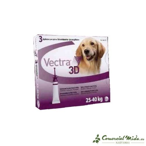 3 Pipetas Vectra 3D para perros grandes de Ceva