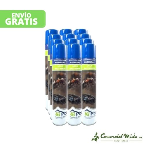 Laca Insecticida Lafin Hormigas PBA Insectos Rastreros Pack de 12 Unidades