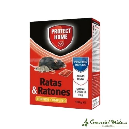 SBM PROTECT HOME - Rat poison in CEREAL for dry areas