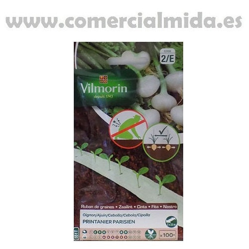 Semillas de CEBOLLA PRINTANIER PARISIEN Vilmorin (cultivo fácil)